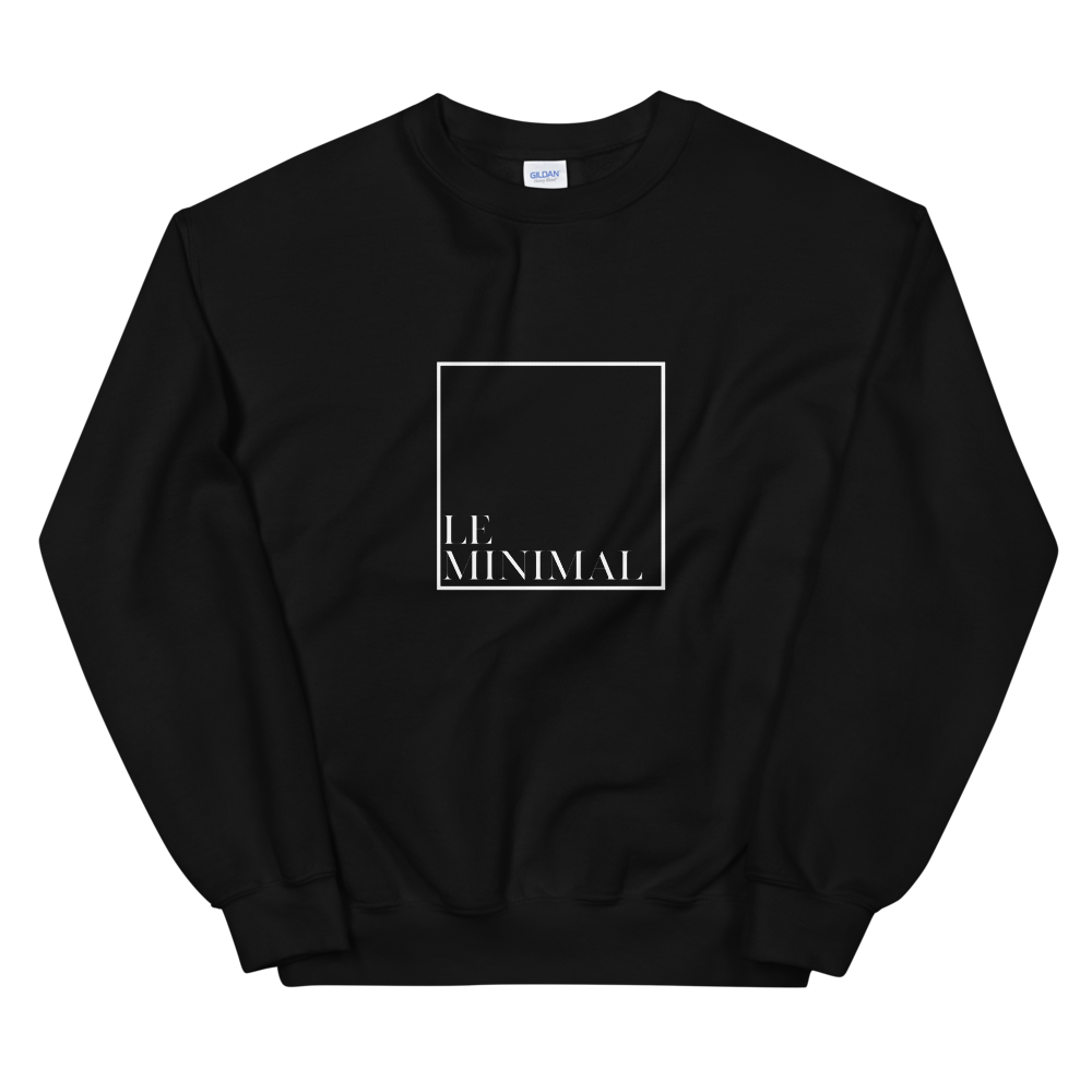 Basic Black Logo Sweatshirt