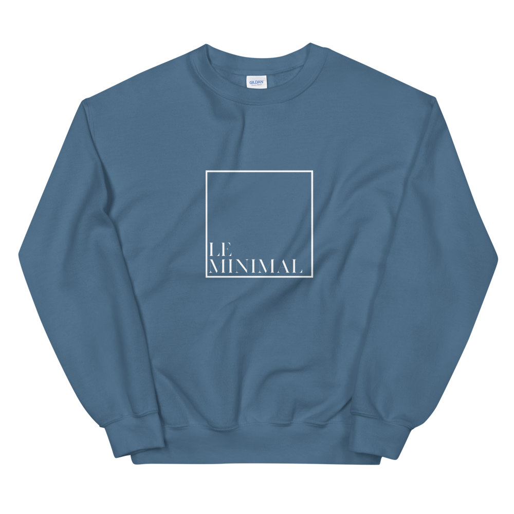 Basic Indigo Logo Sweatshirt