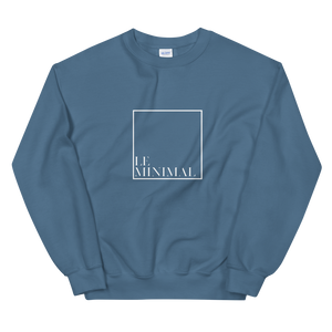 Basic Indigo Logo Sweatshirt