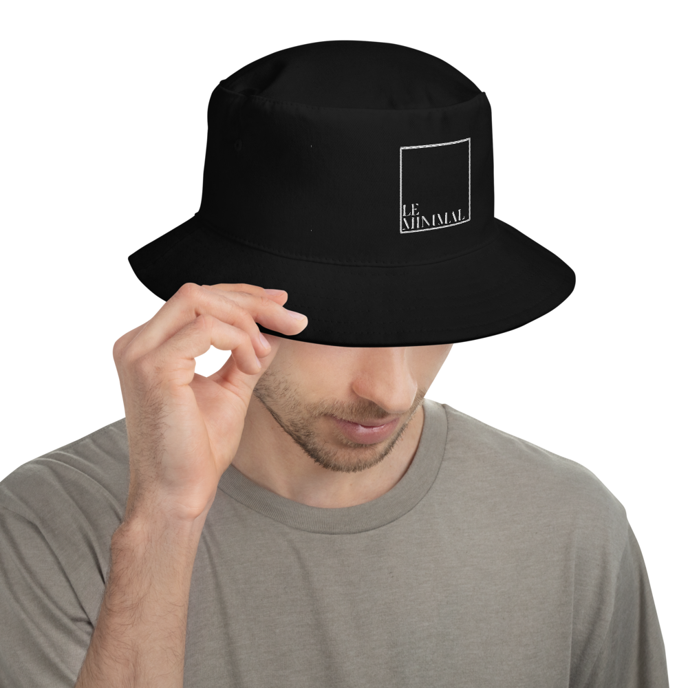 Logo Black Bucket Hat