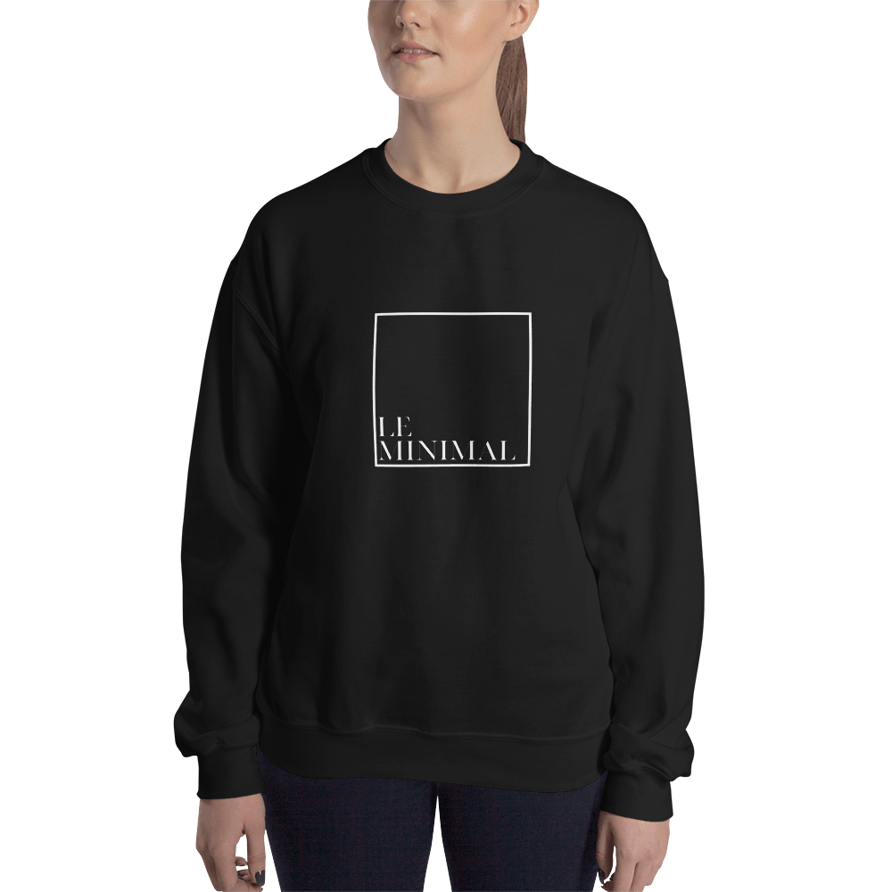 Basic Black Logo Sweatshirt