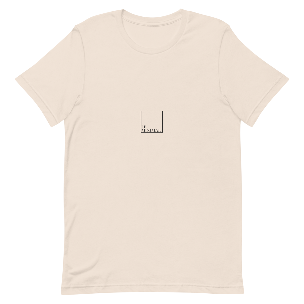 Basic Beige Logo Tee