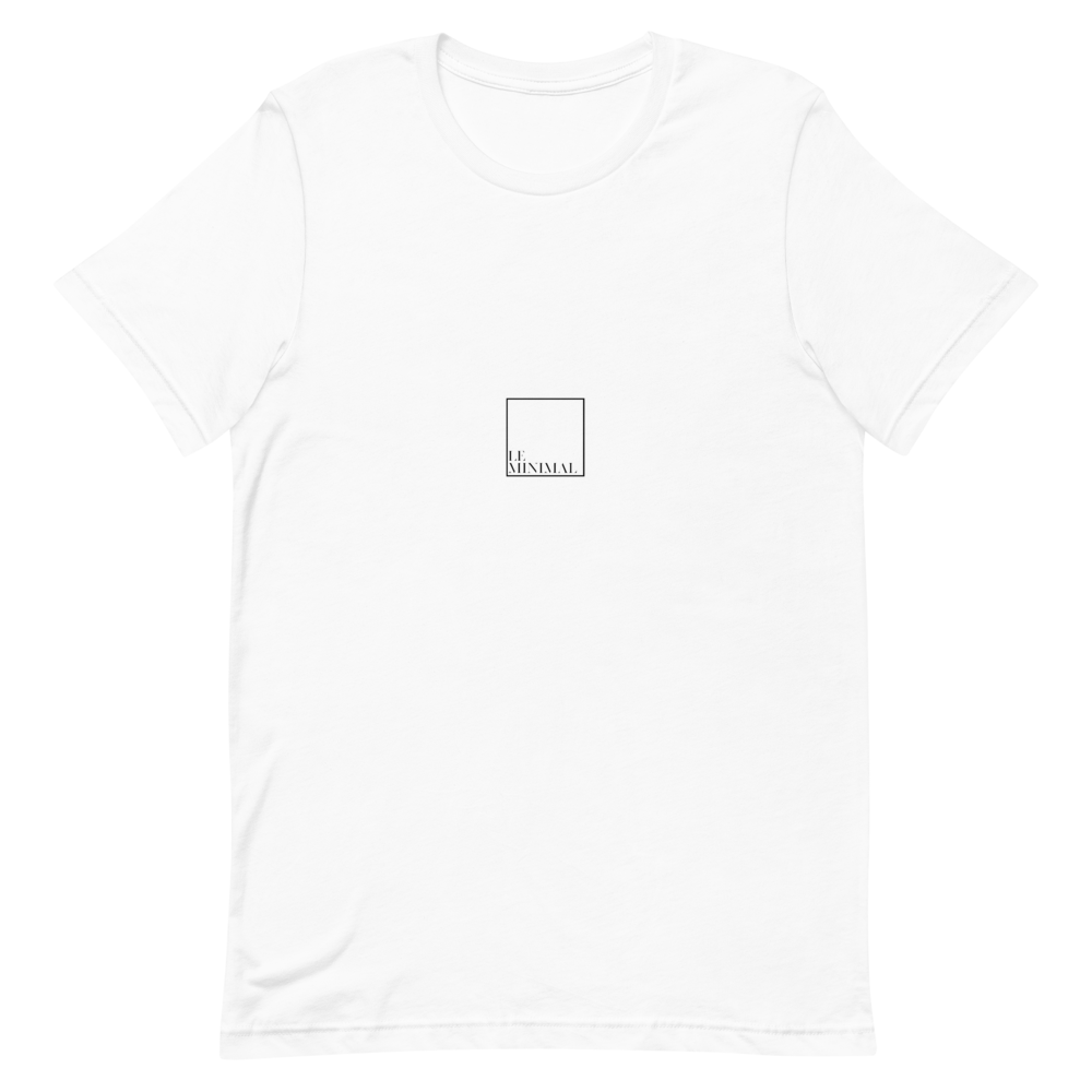 Basic White Logo Tee