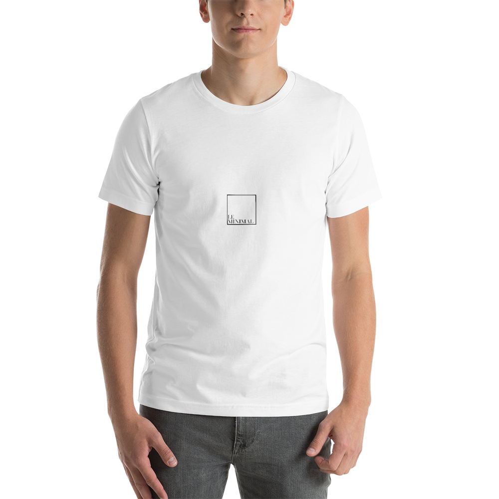 Basic White Logo Tee