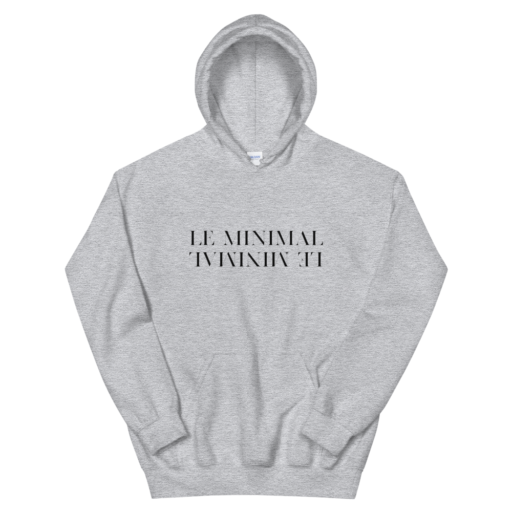 Basic Grey Logo Hoodie