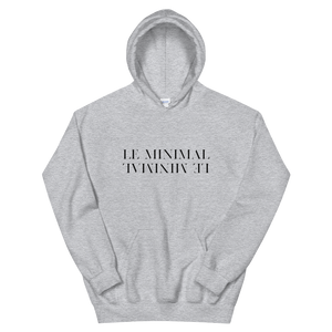 Basic Grey Logo Hoodie