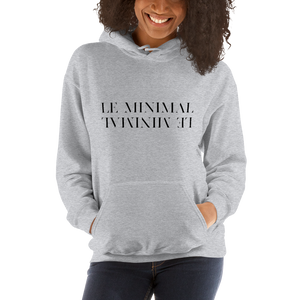 Basic Grey Logo Hoodie