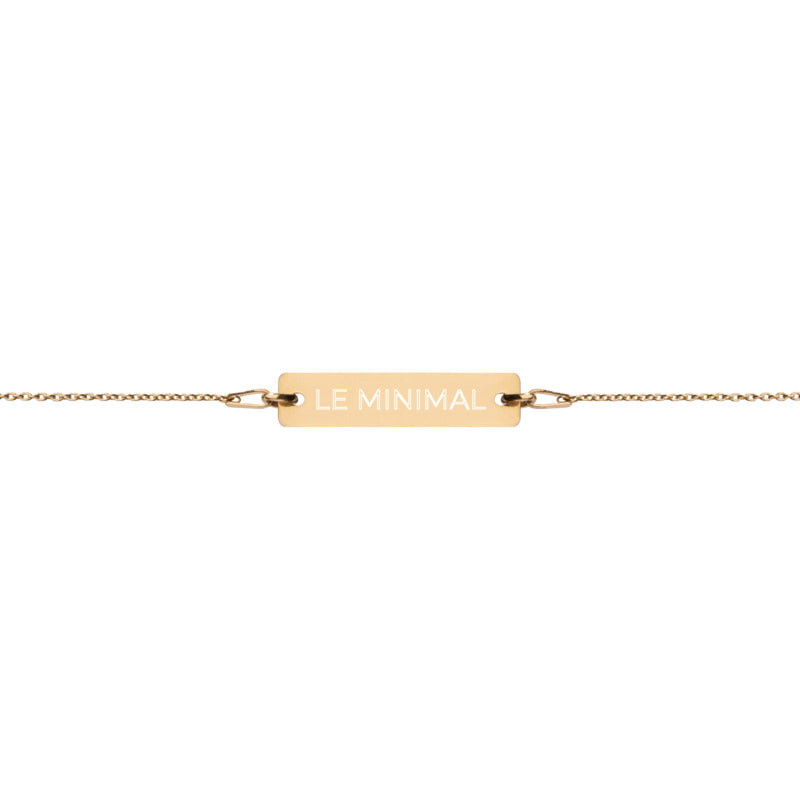 LM Gold Coated Bracelet