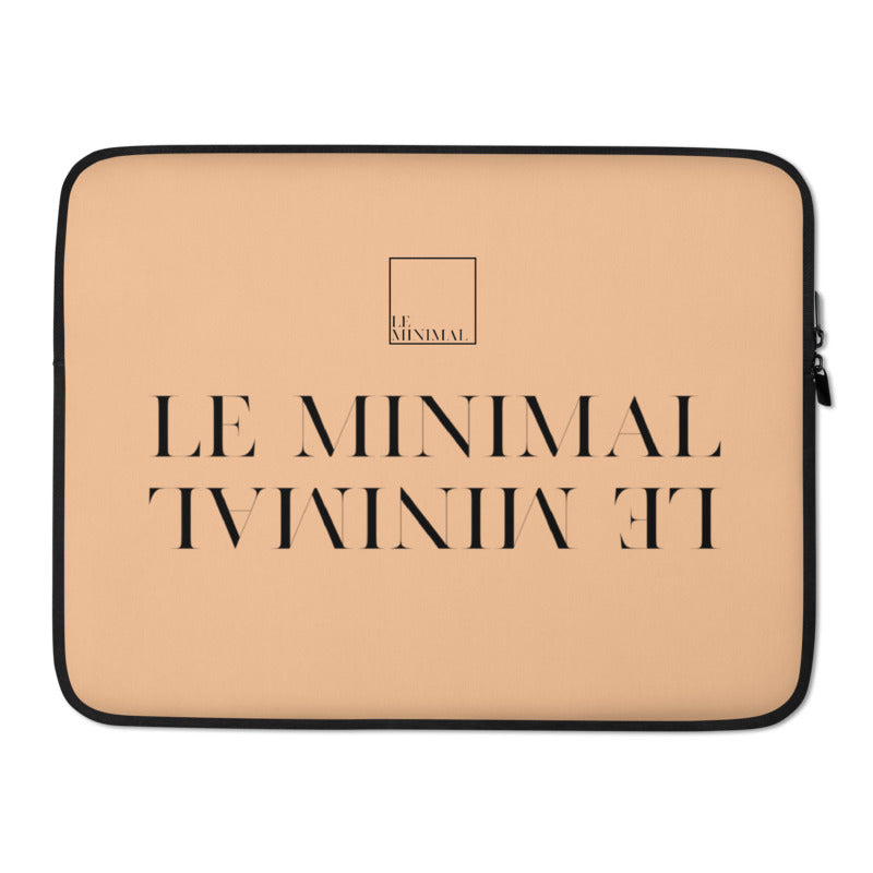 LM Peach Logo Macbook Case